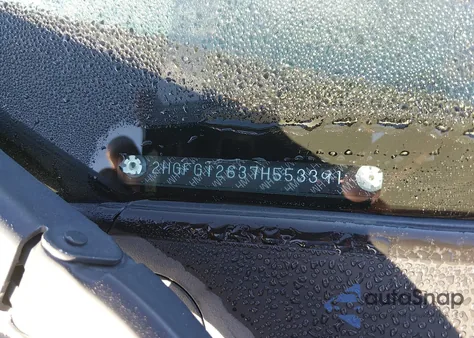 2007 Honda Civic Lx from USA, damaged, VIN 2HGFG12637H553391